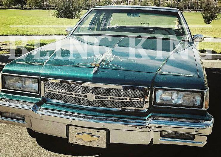 アテッサ新作モデル 1986-1990 Chevy Caprice chrome grill dual weave mesh grille 手提げ・レッスンバッグ・入園グッズ